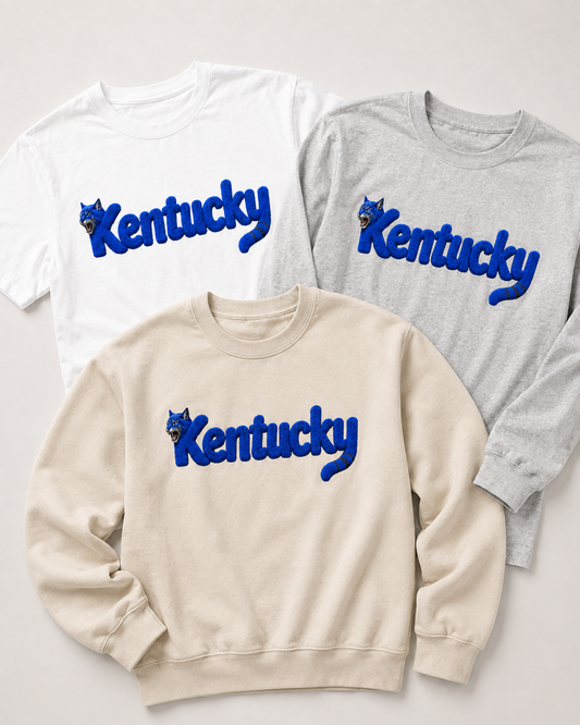 Kentucky Wildcat Tee — Chenille Lettering
