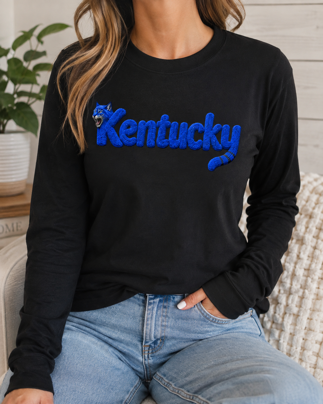 Kentucky Wildcat Tee — Chenille Lettering