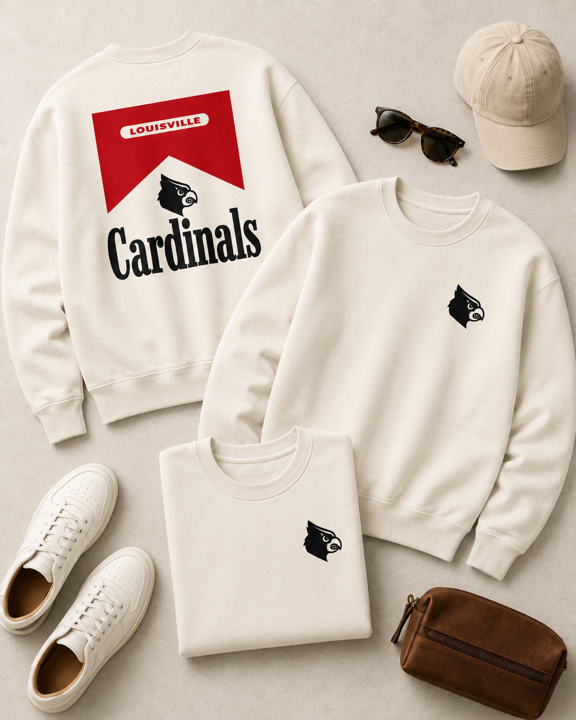 Cardinal Tee — Vintage Label