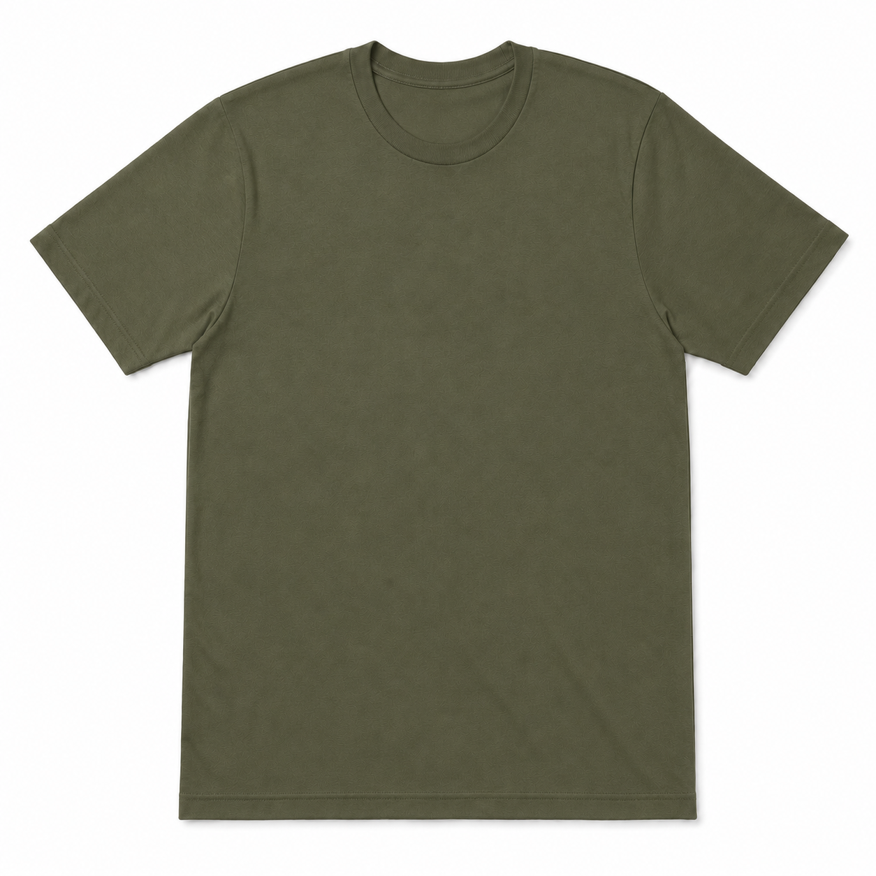 Bella+Canvas 3001 Unisex Tee — Army color mockup