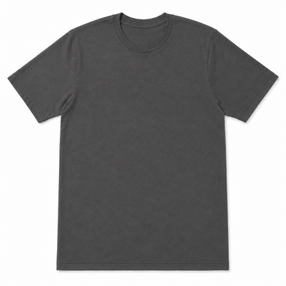Bella+Canvas 3001 Unisex Tee — Asphalt color mockup