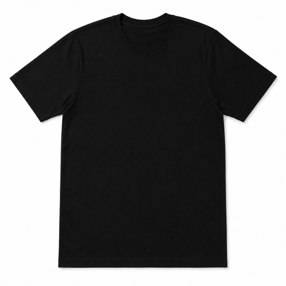 Bella+Canvas 3001 Unisex Tee — Black color mockup