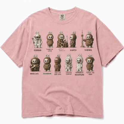 Choose Your Era graphic tee — Blossom color mockup