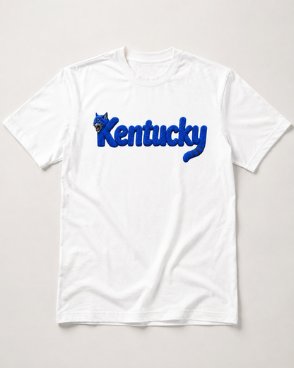 Kentucky Wildcat Tee — Chenille Lettering