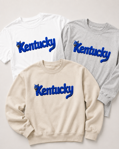 Kentucky Wildcat Tee — Chenille Lettering