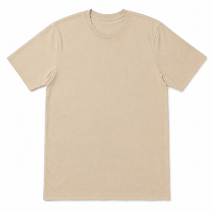 Bella+Canvas 3001 Unisex Tee — Tan color mockup