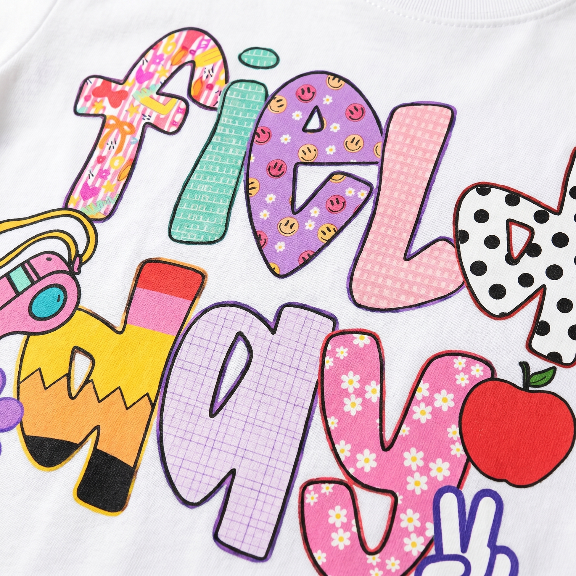 NC Field Day Tee — graphic closeup