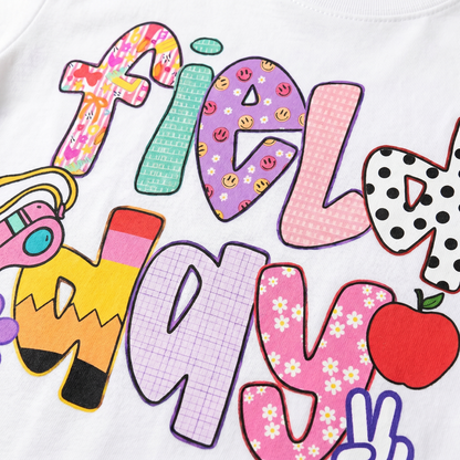 NC Field Day Tee — graphic closeup