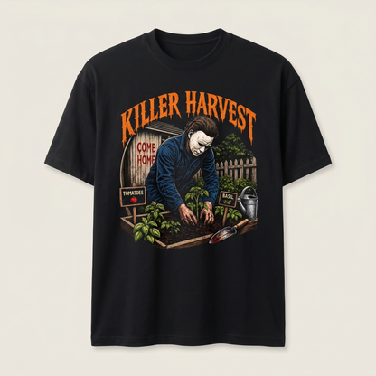 Killer Harvest Graphic Tee — hero mockup