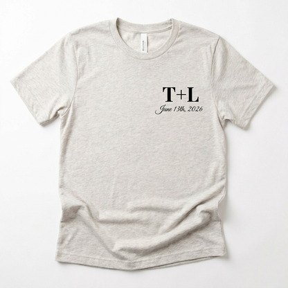 landt june 13th bella canvas tee heather dust front