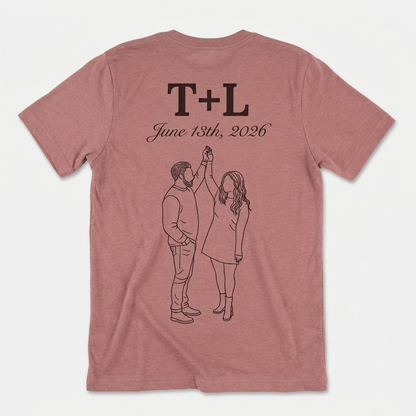 landt june 13th bella canvas tee heather mauve back