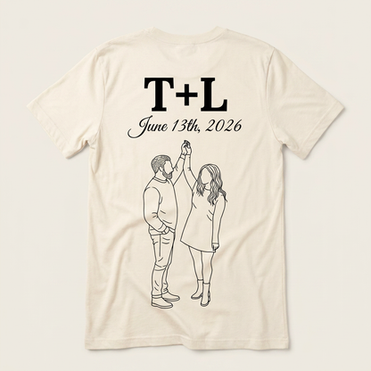 landt june 13th bella canvas tee natural back