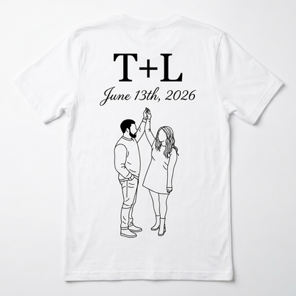 landt june 13th bella canvas tee white back