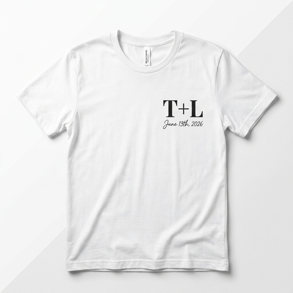 landt june 13th bella canvas tee white front