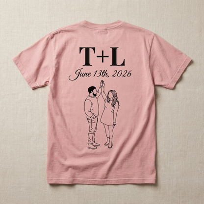 landt june 13th comfort colors tee blossom back